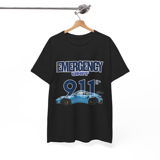 911 Emergency Unit Porsche 911 GT3 Racing Car T-Shirt