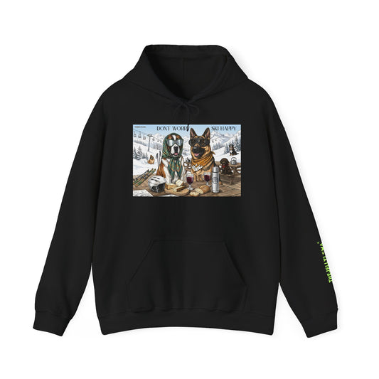 Don’t Worry Be Happy German Shepherd Hoodie - Cozy Dog Lover Pullover