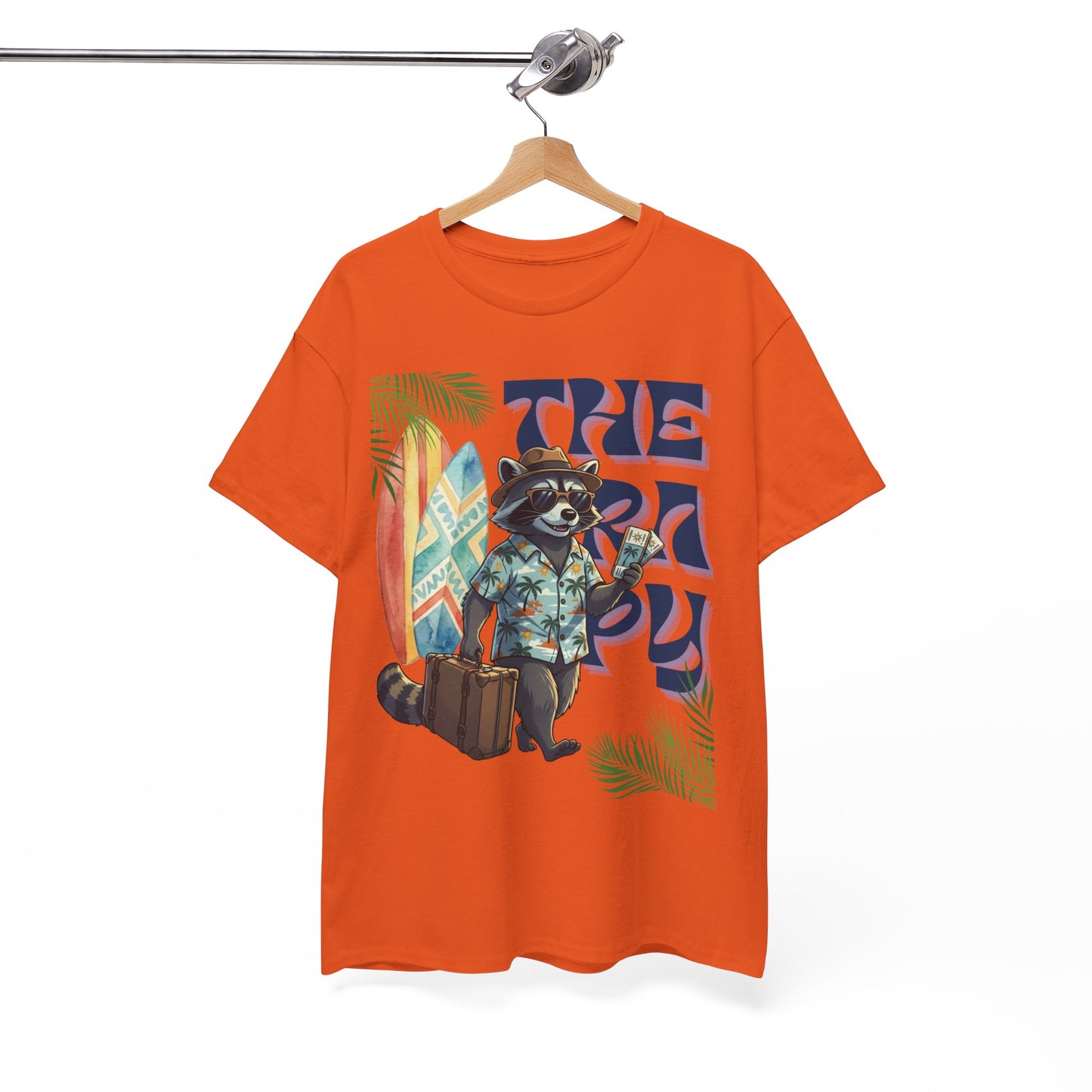 Travel Therapy: My Kind of Healing – Funny Raccoon Summer T-Shirt