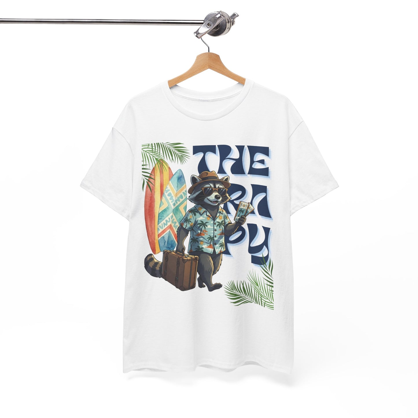 Travel Therapy: My Kind of Healing – Funny Raccoon Summer T-Shirt