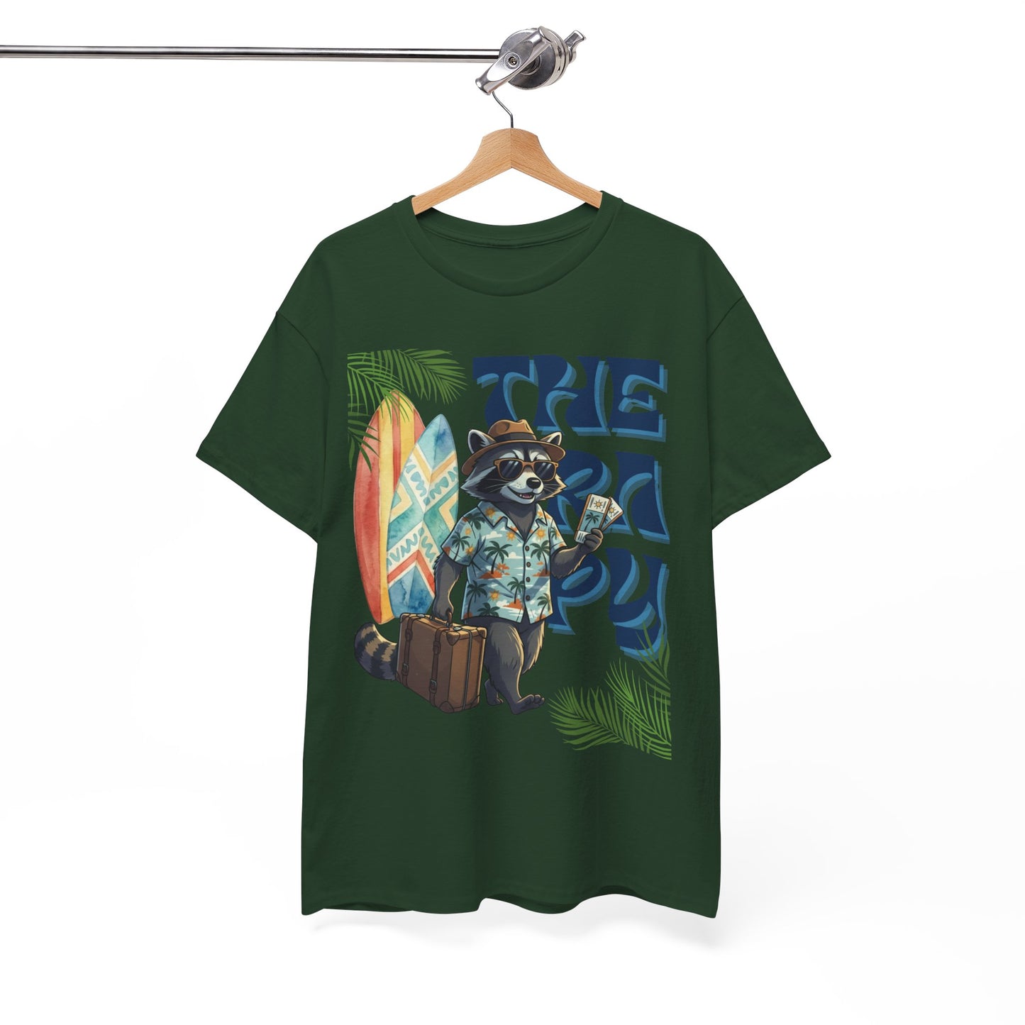 Travel Therapy: My Kind of Healing – Funny Raccoon Summer T-Shirt