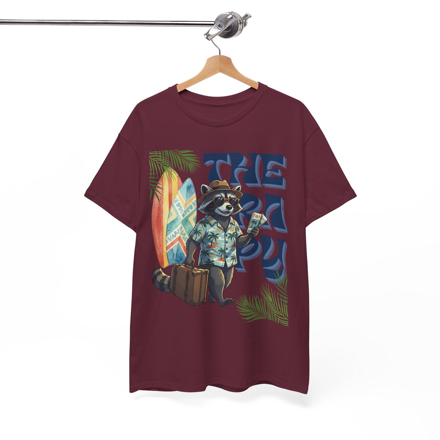 Travel Therapy: My Kind of Healing – Funny Raccoon Summer T-Shirt