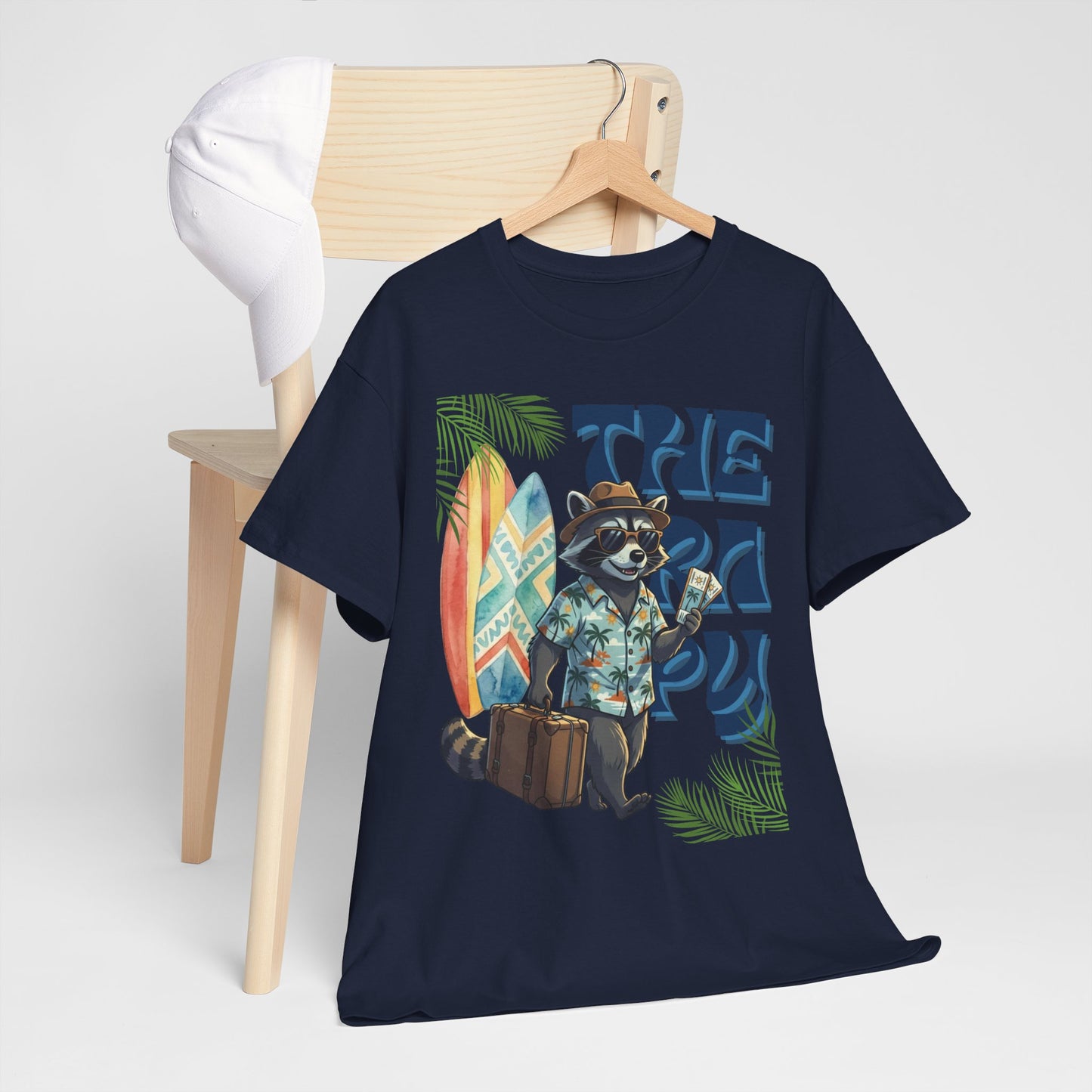 Travel Therapy: My Kind of Healing – Funny Raccoon Summer T-Shirt