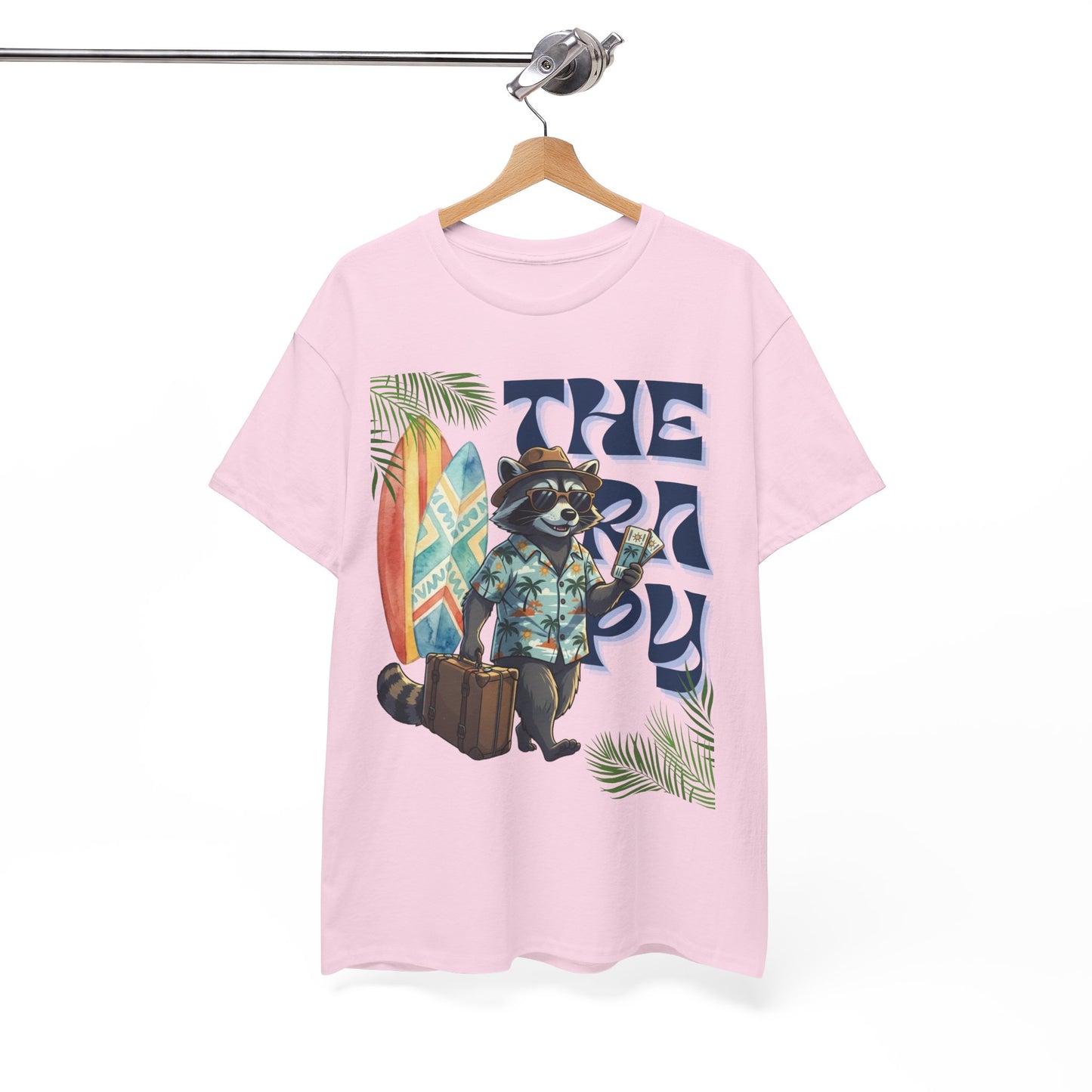 Travel Therapy: My Kind of Healing – Funny Raccoon Summer T-Shirt