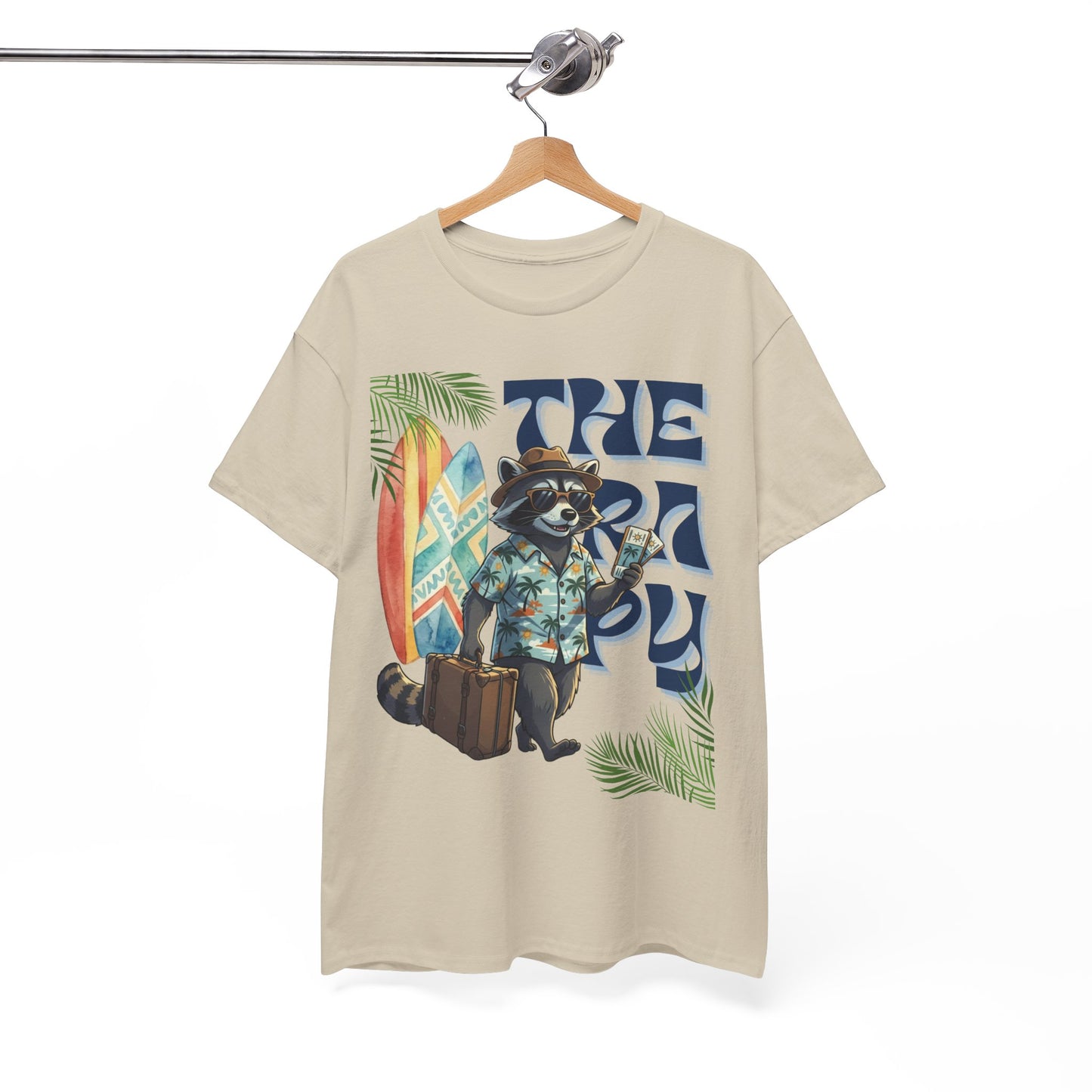 Travel Therapy: My Kind of Healing – Funny Raccoon Summer T-Shirt