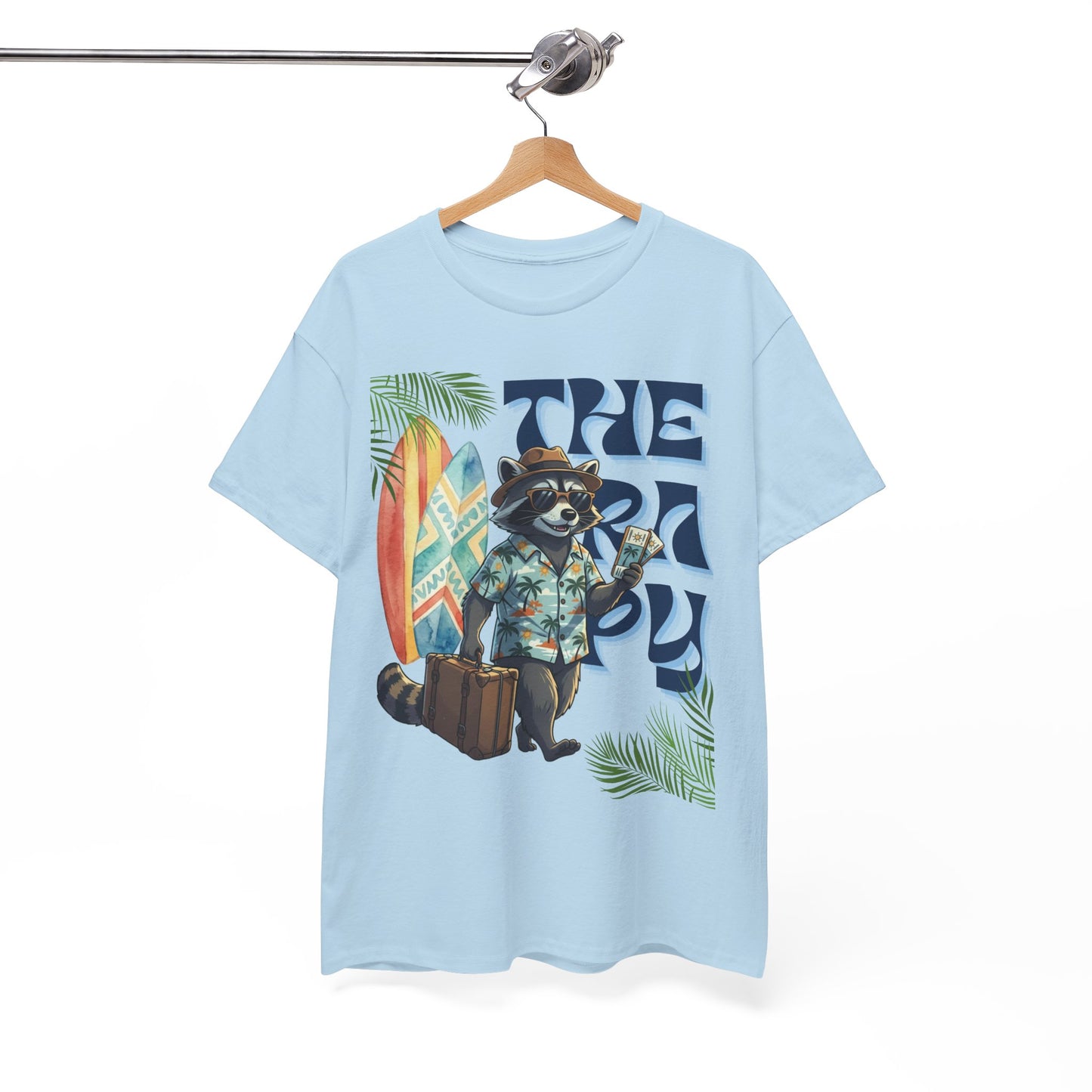 Travel Therapy: My Kind of Healing – Funny Raccoon Summer T-Shirt