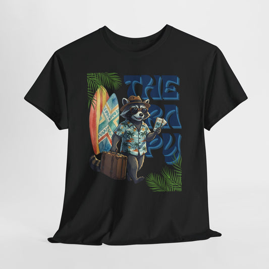Travel Therapy: My Kind of Healing – Funny Raccoon Summer T-Shirt