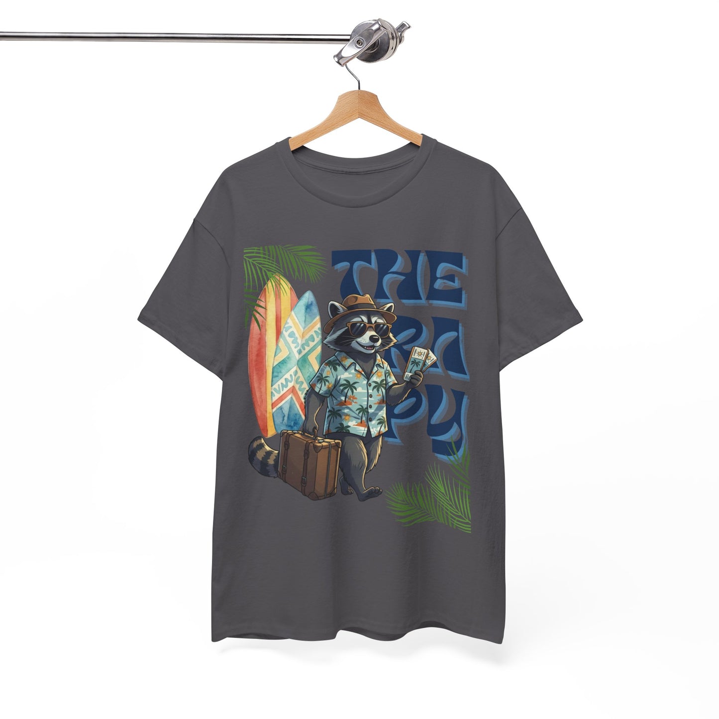 Travel Therapy: My Kind of Healing – Funny Raccoon Summer T-Shirt
