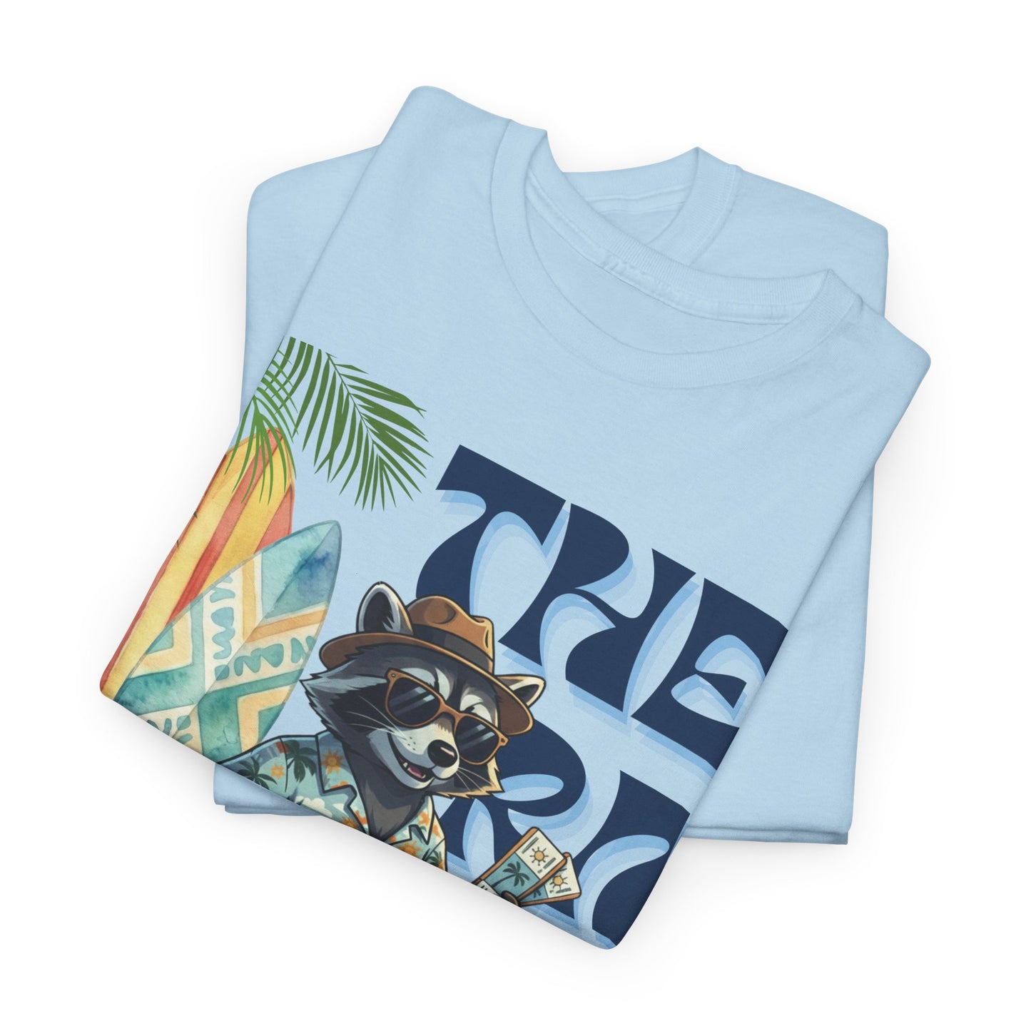Travel Therapy: My Kind of Healing – Funny Raccoon Summer T-Shirt